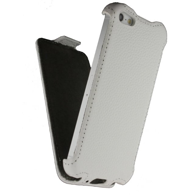 Mobilize Mobilize Slim Flip Case voor Apple iPhone 5/5S/SE (2016) - Wit