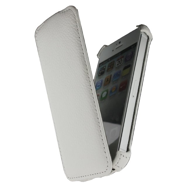 Mobilize Mobilize Slim Flip Case voor Apple iPhone 5/5S/SE (2016) - Wit
