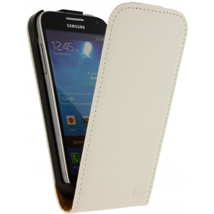 Mobilize Mobilize Ultra Slim Flip Case voor Samsung Galaxy S4 Mini - Wit