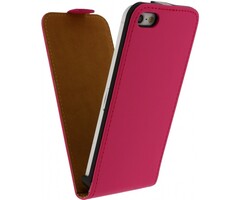 Mobilize Mobilize Ultra Slim Flip Case voor Apple iPhone 5/5S/SE - Fuchsia