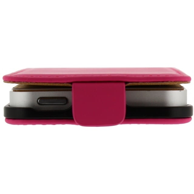 Mobilize Mobilize Ultra Slim Flip Case voor Apple iPhone 5/5S/SE - Fuchsia