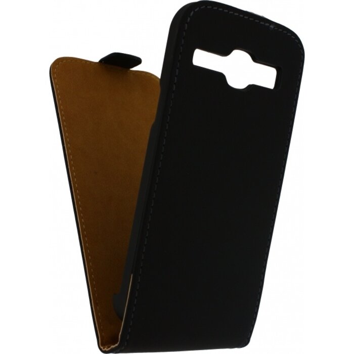 Mobilize Mobilize Ultra Slim Flip Case voor Samsung Galaxy Core I8260 - Zwart