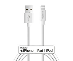 Mobilize Mobilize USB naar Apple MFi Lightning Kabel - 1m - 12W - Wit