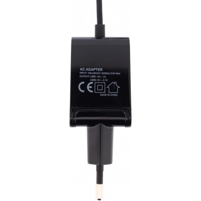 Mobilize Mobilize Wall Charger 15W met Micro USB Kabel 1m - Zwart