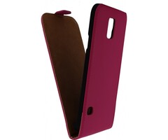 Mobilize Mobilize Ultra Slim Flip Case voor Samsung Galaxy S5 / S5 Neo - Fuchsia
