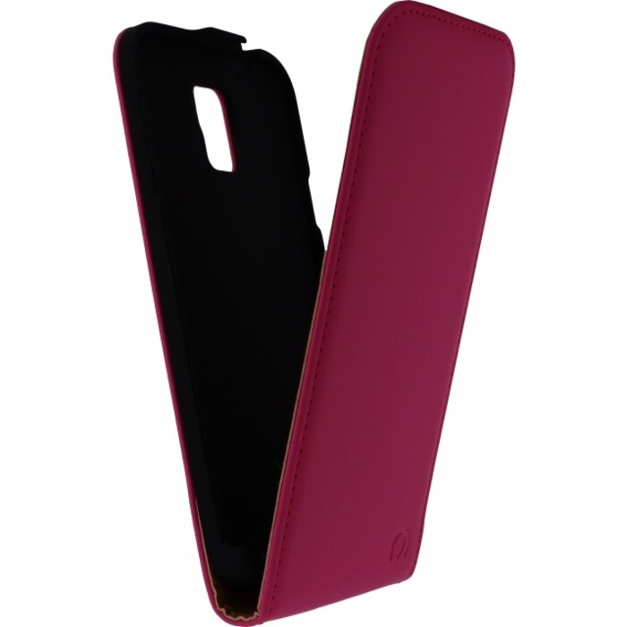 Mobilize Mobilize Ultra Slim Flip Case voor Samsung Galaxy S5 / S5 Neo - Fuchsia
