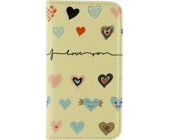 Mobilize Mobilize Premium Magnet Book Case Samsung Galaxy S5 Mini - I Love You
