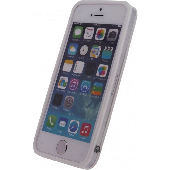 Mobilize Mobilize Bumper Case voor Apple iPhone 5/5S/SE (2016) - Wit