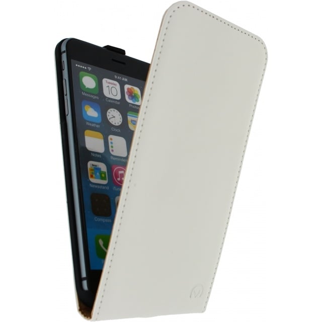 Mobilize Mobilize Ultra Slim Flip Case voor Apple iPhone 6 Plus / 6S Plus - Wit