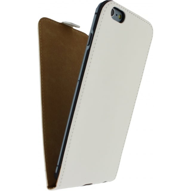 Mobilize Mobilize Ultra Slim Flip Case voor Apple iPhone 6 Plus / 6S Plus - Wit