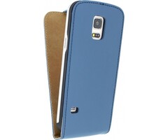 Mobilize Mobilize Ultra Slim Flip Case voor Samsung Galaxy S5 Mini - Donkerblauw