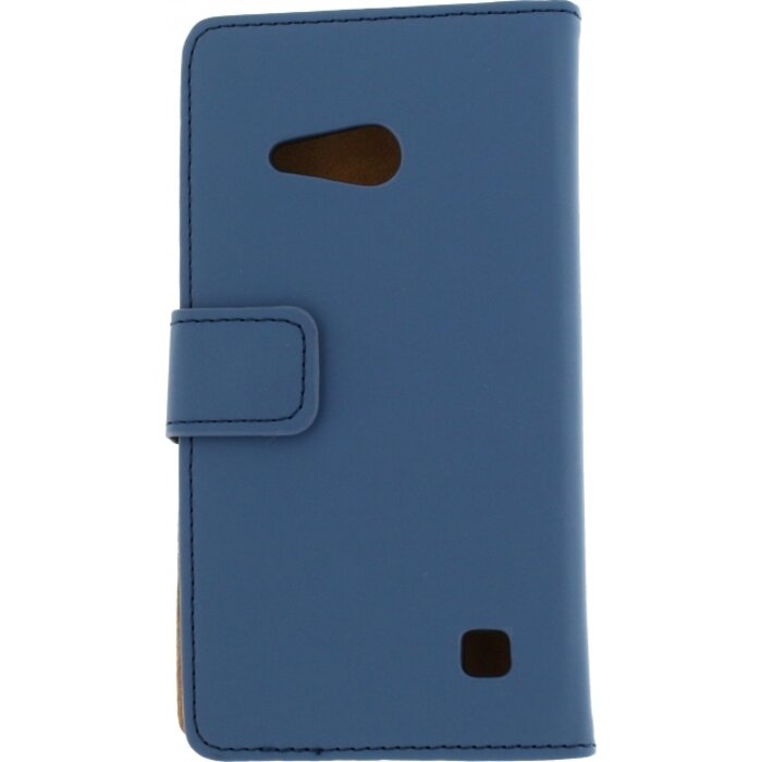 Mobilize Mobilize Slim Wallet Book Case Nokia Lumia 735 - Donkerblauw