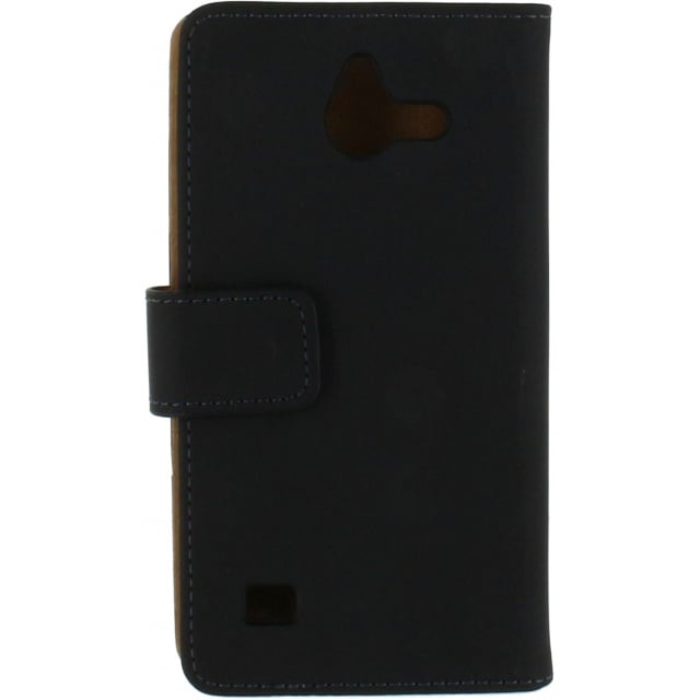 Mobilize Mobilize Slim Wallet Book Case Huawei Ascend Y550 - Zwart