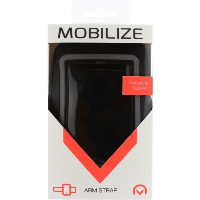 Mobilize Mobilize Arm Strap Sportarmband - Maat M - Zwart