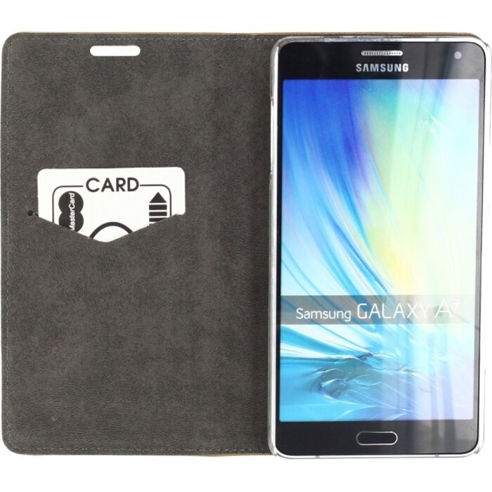 Mobilize Mobilize Premium Magnet Book Case Samsung Galaxy A7 - Bruin