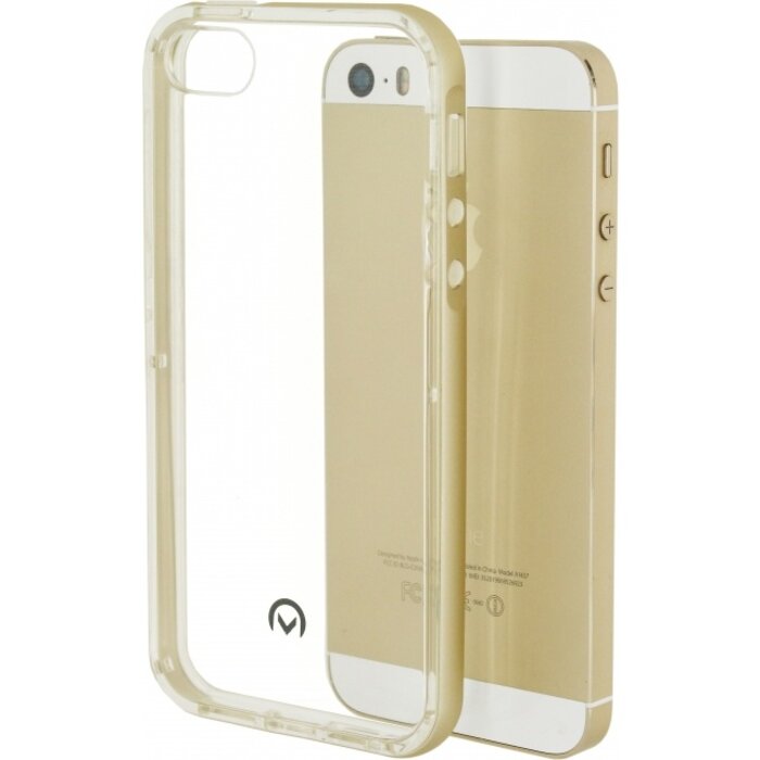 Mobilize Mobilize Gelly+ Case voor Apple iPhone 5/5S/SE - Clear/Champagne