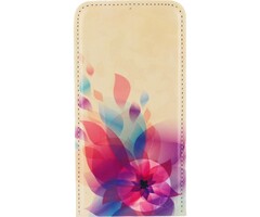 Mobilize Mobilize Premium Magnet Flip Case voor Apple iPhone 5C - Fire Flower