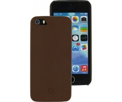 Mobilize Mobilize Slim Leather Case Apple iPhone 5/5S/SE Brown