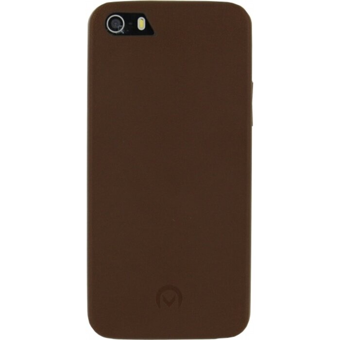 Mobilize Mobilize Slim Leather Case voor Apple iPhone 5/5S/SE (2016) - Bruin