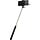 Mobilize Wired Selfie Stick - Universele Uitschuifbare Selfiestick - Zwart