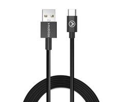 Mobilize Mobilize Charge/Sync Kabel USB-A naar USB-C - 1m - 15W - Zwart