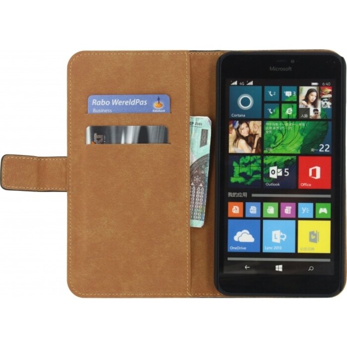 Mobilize Mobilize Classic Wallet Book Case Microsoft Lumia 640 XL Black