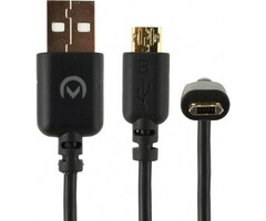 Mobilize Mobilize USB-A naar Micro-USB Kabel - 1 meter - 12W - Zwart