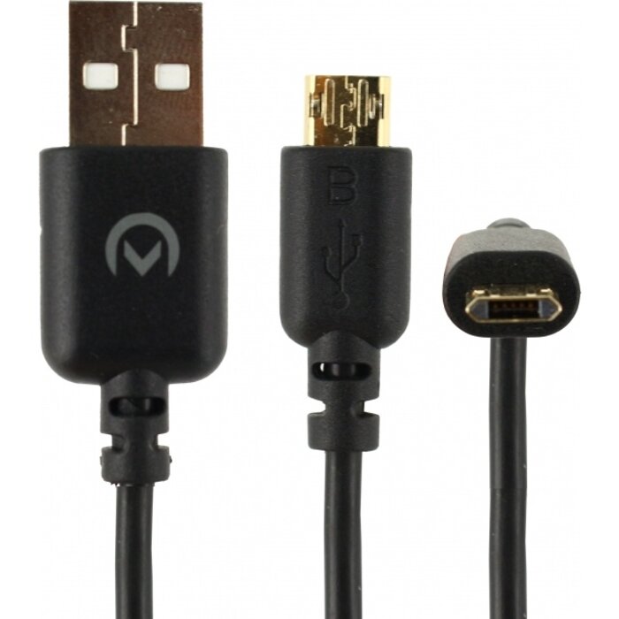 Mobilize Mobilize USB naar Micro-USB Kabel - 1 meter - 12W - Zwart
