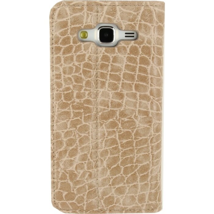 Mobilize Mobilize Premium Book Case Samsung Galaxy J5 Alligator Peanut Brown