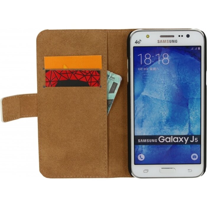 Mobilize Mobilize Classic Wallet Book Case Samsung Galaxy J5 - Wit