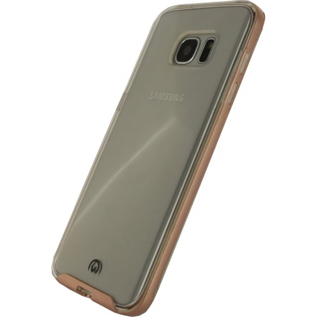 Mobilize Mobilize Gelly+ Case voor Samsung Galaxy S7 Edge - Clear/Rose Gold