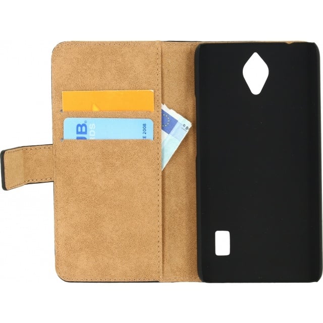 Mobilize Mobilize Classic Wallet Book Case voor Huawei Y635 - Zwart
