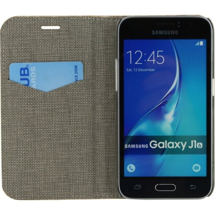 Mobilize Mobilize Premium Book Case Samsung Galaxy J1 (2016) - Peanut Brown