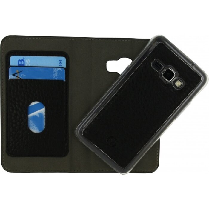 Mobilize Mobilize Detachable Wallet Book Case Samsung Galaxy J1 (2016) - Zwart