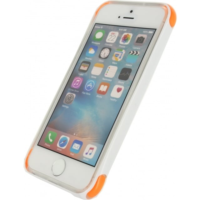 Mobilize Mobilize Shockproof Case Apple iPhone 5/5S/SE - Wit