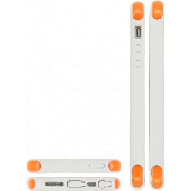 Mobilize Mobilize Shockproof Case Apple iPhone 5/5S/SE - Wit