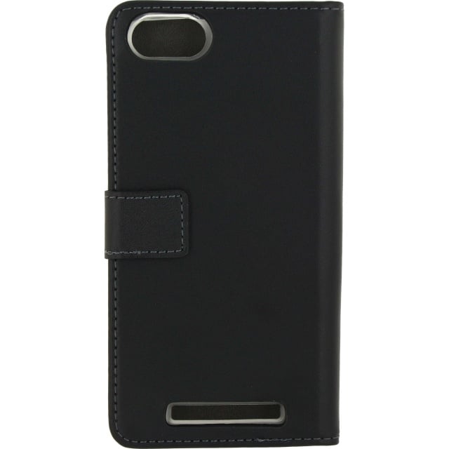 Mobilize Mobilize Classic Gelly Wallet Book Case Wiko Lenny3 - Zwart