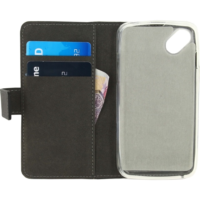 Mobilize Mobilize Classic Gelly Wallet Book Case voor Wiko Sunny - Zwart