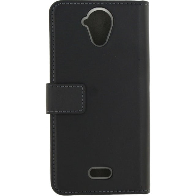 Mobilize Mobilize Classic Gelly Wallet Book Case Wiko U Feel Lite - Zwart