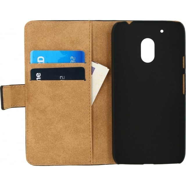 Mobilize Mobilize Classic Wallet Book Case Motorola Moto G4 Play Zwart