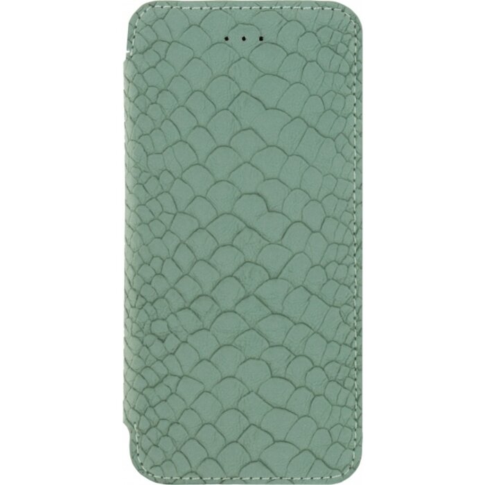 Mobilize Mobilize Slim Gelly Booklet iPhone 6/6S Hoesje - Soft Snake Wild Moss