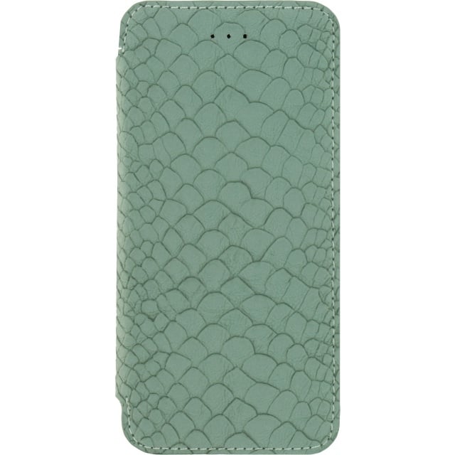 Mobilize Mobilize Slim Gelly Booklet iPhone 6/6S Hoesje - Soft Snake Wild Moss