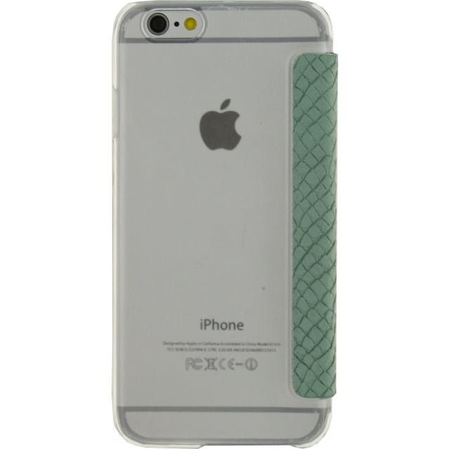 Mobilize Mobilize Slim Gelly Booklet iPhone 6/6S Hoesje - Soft Snake Wild Moss