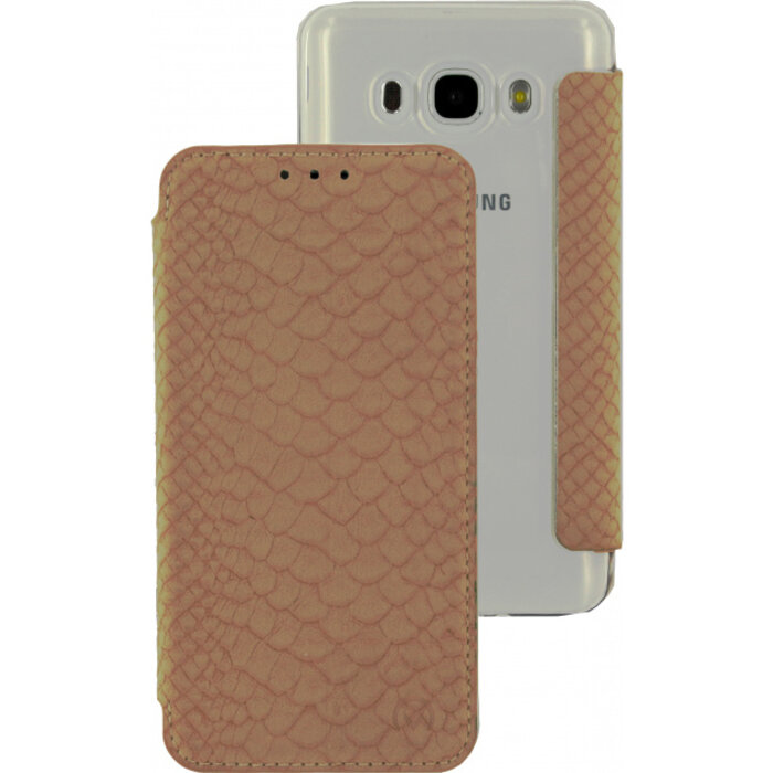 Mobilize Mobilize Slim Gelly Booklet Samsung Galaxy J5 2016 - Soft Snake Creamy Rose