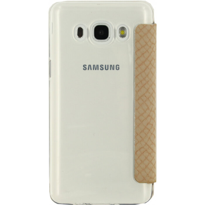 Mobilize Mobilize Slim Gelly Booklet Samsung Galaxy J5 2016 - Soft Snake Creamy Rose