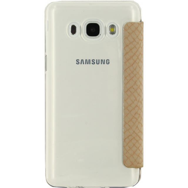Mobilize Mobilize Slim Gelly Booklet Samsung Galaxy J5 2016 - Soft Snake Creamy Rose