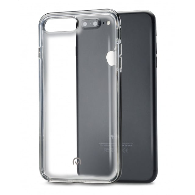 Mobilize Mobilize Gelly+ Case voor Apple iPhone 7 Plus / 8 Plus - Clear/Jet Black