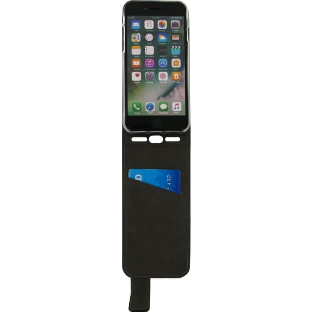 Mobilize Mobilize Classic Gelly Flip Case iPhone 6/6S/7/8/SE (2020/2022) - Zwart