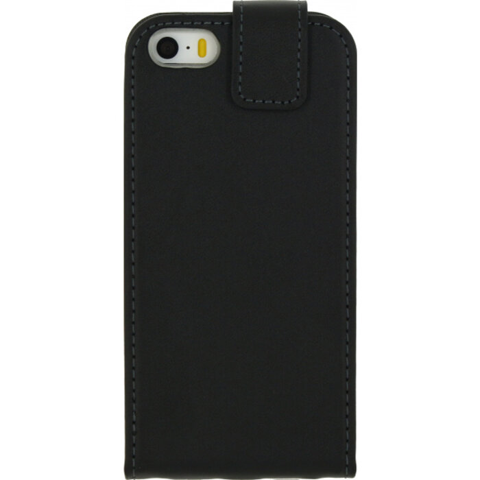 Mobilize Mobilize Classic Gelly Flip Case Apple iPhone 5/5S/SE - Zwart
