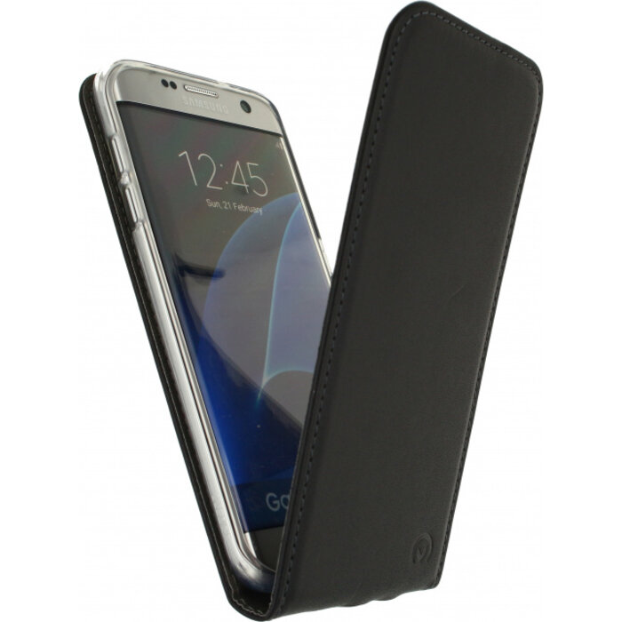 Mobilize Mobilize Classic Gelly Flip Case Samsung Galaxy S7 Edge - Zwart